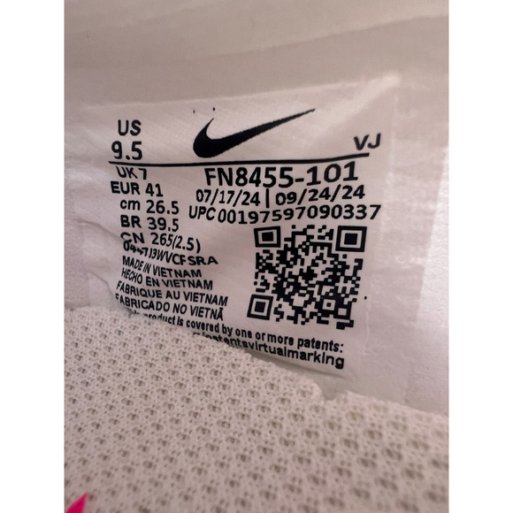 Nike Zoom Fly 6 Vivid Grape Hyper Pink Running Shoes FN8454-101 M8 / W9.5 - Picture 3 of 16